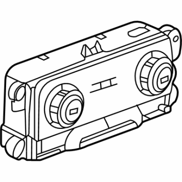 OEM GMC Yukon Heater Control - 84862898