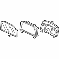 OEM 2007 Honda Civic Meter Assembly, Combination - 78200-SVA-A04