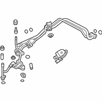 OEM 2018 Ford Focus Upper Pressure Tube - FV6Z-19A834-B