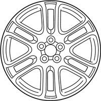 Genuine Scion Wheel, Alloy - 42611-21200