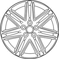 OEM 2013 Scion tC Wheel, Alloy - 42611-21300