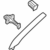 OEM Infiniti EX35 Garnish Assy-Front Pillar, RH - 76911-1BG0A