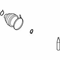 OEM 2011 Nissan Cube Repair Kit - Dust Boot, Inner - C974A-EW60H