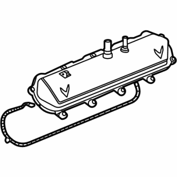 OEM Chevrolet Corvette Valve Cover - 12706989