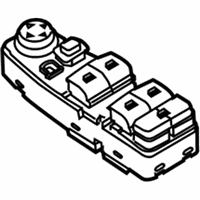 OEM 2013 BMW ActiveHybrid 3 Door Window Switch Left - 61-31-9-208-109