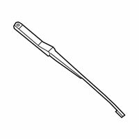 OEM BMW Z4 Windshield Wiper Arm Passenger Side - 61-61-7-198-674