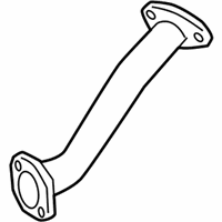 OEM 2003 Nissan Xterra Exhaust Tube Assembly, Center - 20030-7Z015