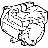 OEM Toyota Highlander Compressor Assembly - 88370-48130