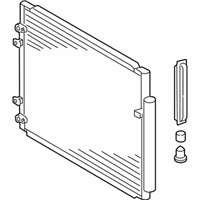 OEM 2015 Toyota Highlander Condenser - 88460-48190