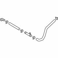 OEM 2019 Hyundai Sonata Hose-Radiator Outlet - 25413-C2100