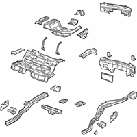 OEM 2004 Pontiac GTO Floor Pan Assembly - 92169274