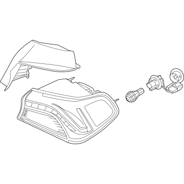 OEM 2022 Kia K5 Lamp Assembly-Rear Comb - 92402L3100