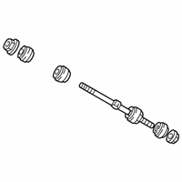 OEM 1998 Ford Mustang Stabilizer Link - 9U2Z-5A486-A