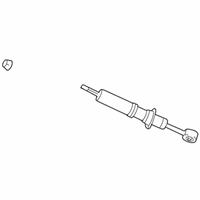 OEM Lexus LX570 Shock Absorber - 4851069705