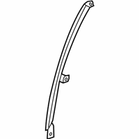 OEM 2014 Nissan Versa Sash Assy-Rear Door Partition, RH - 82222-3AW0A