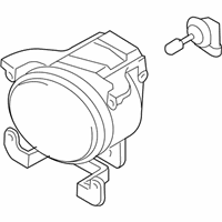 OEM Hyundai Accent Front Driver Side Fog Light Assembly - 92201-25500