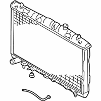 OEM 2002 Hyundai Elantra Radiator Assembly - 25310-2C106