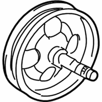 OEM 2005 Toyota Corolla Pulley - 44303-02030