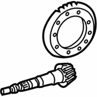 OEM Dodge Sprinter 2500 Gear Kit-Ring And PINION - 5136156AA