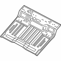 OEM 2022 Ram 1500 Pan-Rear Floor - 68276375AD