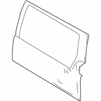 OEM 2000 Chevrolet Tracker Door, Rear - 91174863