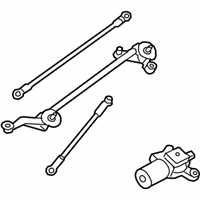 OEM Nissan Drive Assy-Windshield Wiper - 28800-3LM0A