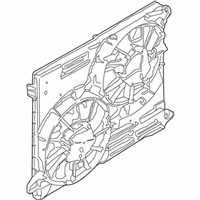 OEM 2020 Ford Edge Fan Assembly - F2GZ-8C607-A