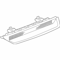 OEM Saturn LW300 Lamp Asm, High Mount Stop - 90584882