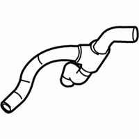 OEM 2014 Buick Verano Radiator Surge Tank Engine Hose - 13251448