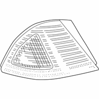 OEM 2000 Toyota Avalon Lens & Housing - 81551-AC050