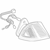 OEM 2001 Toyota Avalon Combo Lamp Assembly - 81560-AC050