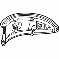 OEM Kia K900 Lamp Assembly-Outside Mirror - 876133T000