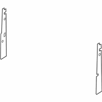 OEM 2016 Ford Edge Side Seal - F2GZ-19E572-B