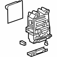 OEM 2009 Lexus RX350 Block Assembly, Instrument - 82730-0E072