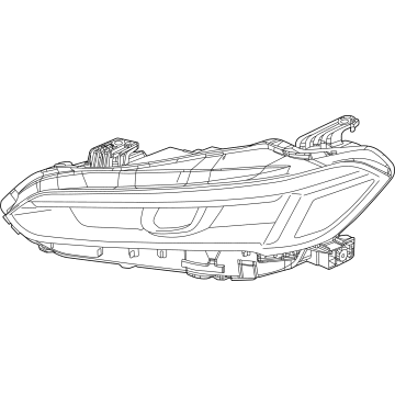 OEM 2022 Honda Civic W-HEADLIGHT ASSY-, L - 33150-T20-A22