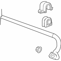 OEM 2016 Chevrolet Sonic Stabilizer Bar - 42362798