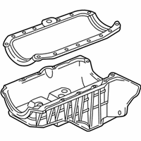 OEM 2011 Chevrolet Express 1500 Oil Pan - 93800961