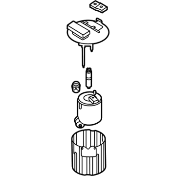 OEM 2022 Hyundai Sonata Pump Assembly-Fuel - 31120-L1200