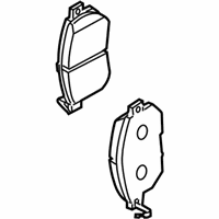 OEM 2021 Nissan Murano Pad Kit - Disc Brake - D1060-9UH0A