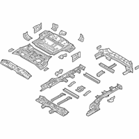 OEM Kia Panel Complete-Rear - 65500C6050