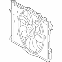 OEM 2021 Lexus LC500h Fan Assembly, W/MOTOR - 16360-31530