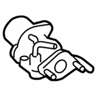 OEM 2020 Lexus NX300h Valve Assembly, EGR W/MO - 25620-36060