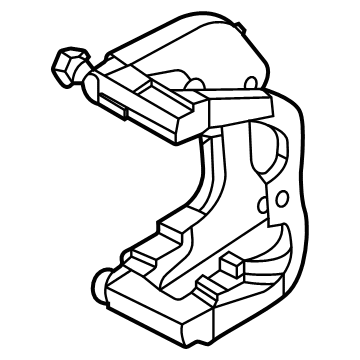 OEM 2020 BMW X7 CALLIPER CARRIER RIGHT - 34-20-6-891-910