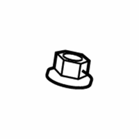 OEM 2010 BMW 550i Self-Locking Hex Nut - 31-10-6-768-936
