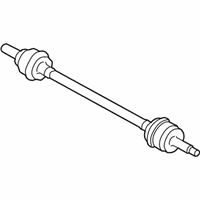 OEM Kia Stinger Shaft Assembly-Drive Rear - 49601J5500