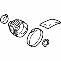 OEM 2020 Toyota RAV4 Inner Boot - 04437-08100