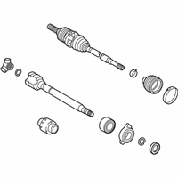 OEM 2022 Lexus NX350h Shaft Assembly, FR Drive - 43410-42390
