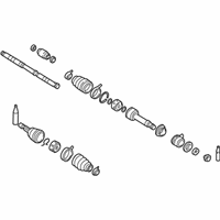 OEM 2004 Nissan Maxima Shaft Assy-Front Drive, LH - 39101-7Y010