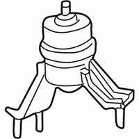 OEM 1998 Toyota Camry Rear Mount - 12371-74301