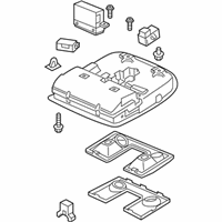 OEM Acura MDX Console (Gray) - 36600-TK4-A12ZD